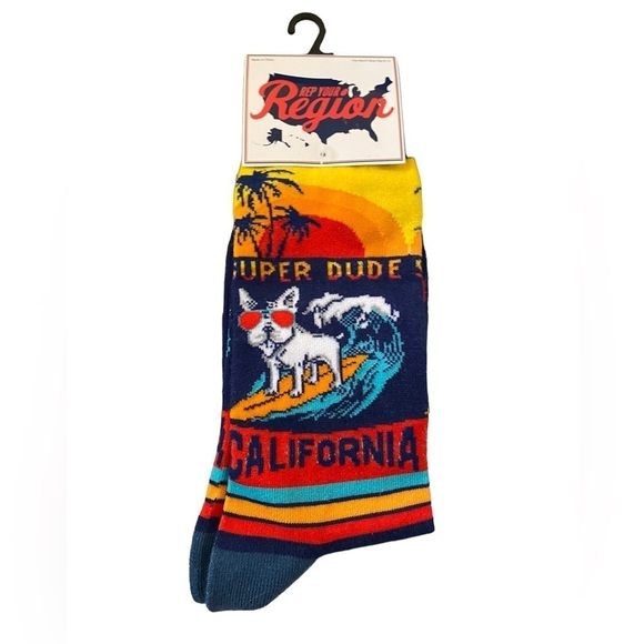 rep your region Other - Rep your region California super dude socks